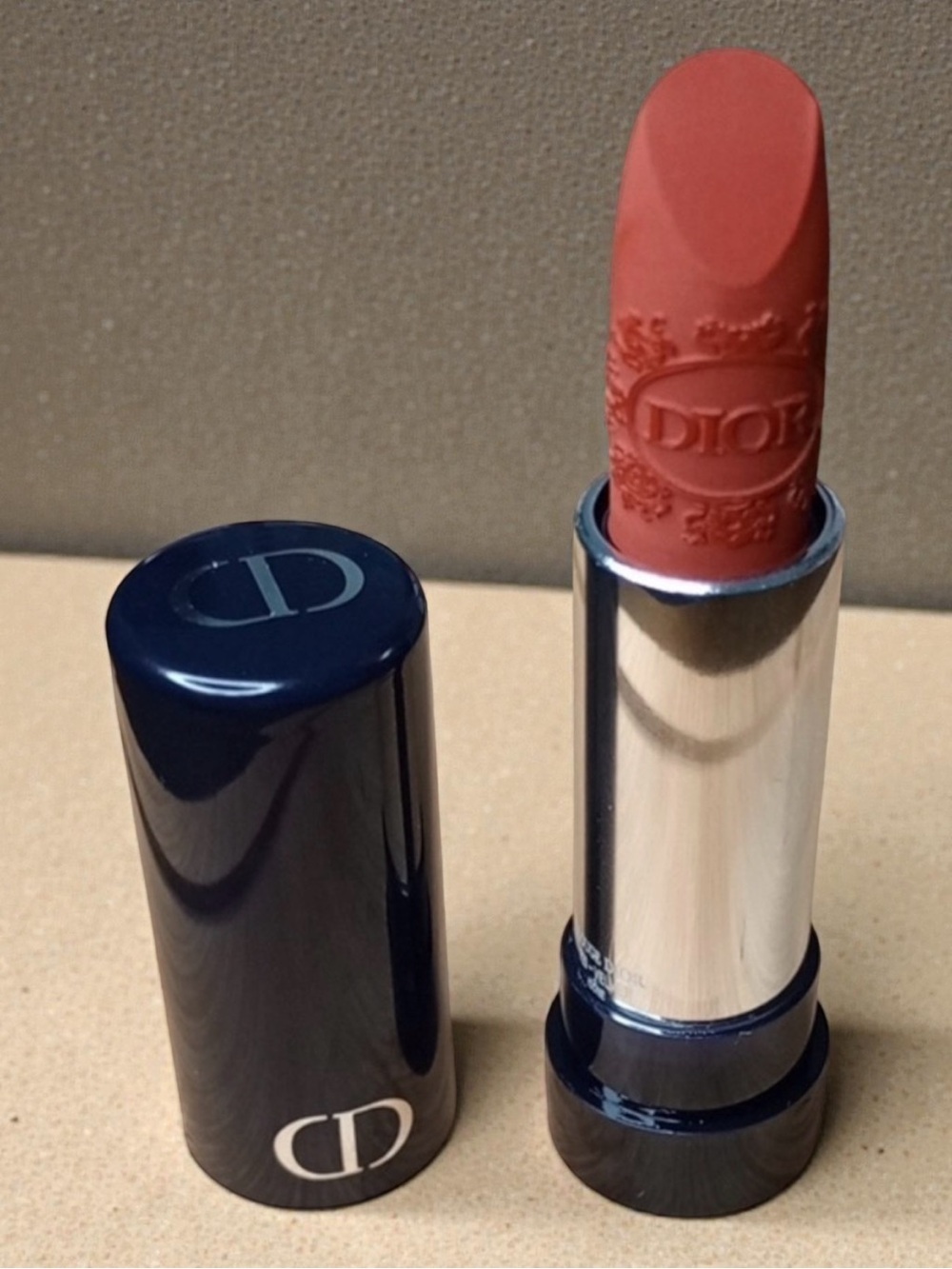 Dior Rouge Dior Velvet Refill Lipstick 720 Icône Nude Terracotta